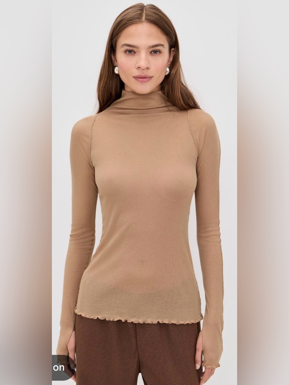 Free People Close to Home Layering Top in Brown